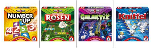 Schmidt Spiele For One - Schwarze Rosen: Gioco Di Carte Solitario Da 8 Anni In Su